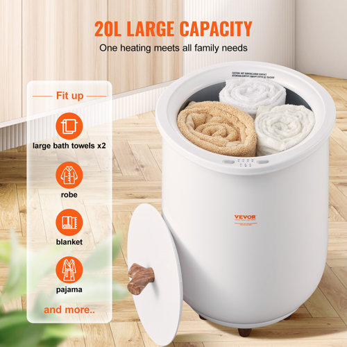 VEVOR Towel Warmer Bucket Electric Towel Warmer & Reviews Wayfair